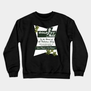 Retro Vintage Golden Key Motel Las Vegas Crewneck Sweatshirt